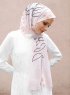 Pariza - Gammelrosa Mönstrad Hijab
