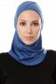 Pinar - Blå Sport Hijab - Ecardin