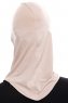 Pinar - Ljus Taupe Sport Hijab - Ecardin