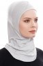 Pinar - Ljusgrå Sport Hijab - Ecardin