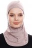 Pinar - Stengrå Sport Hijab - Ecardin