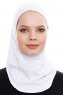 Pinar - Vit Sport Hijab - Ecardin
