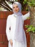 Radeyah - Rosa Mönstrad Hijab - Sal Evi
