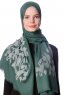 Roshan - Mörkgrön Hijab - Özsoy