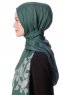 Roshan - Mörkgrön Hijab - Özsoy
