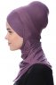 Safiye - Mörklila Ninja Underslöja - Ecardin