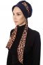 Sanem - Marinblå Turban