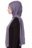 Seda - Lila Jersey Hijab - Ecardin
