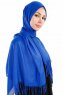 Selin Blå Pashmina Hijab Sjal Özsoy 160269-3