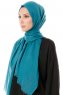 Selma - Grön Enfärgad Hijab - Gülsoy