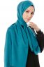 Selma - Grön Enfärgad Hijab - Gülsoy