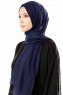 Selma - Marinblå Enfärgad Hijab - Gülsoy