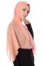 Selma - Orange Enfärgad Hijab - Gülsoy