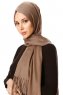 Semahat - Taupe Hijab - Özsoy