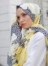 Yumna - Gul Mönstrad Hijab