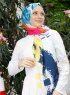 Yumna - Turkos Mönstrad Hijab