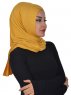 Sofia - Senapsgul Praktisk Bumull Hijab