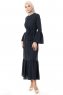 Soraya - Marinblå Abaya - Miss Cazibe