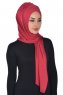 Tamara - Bordeaux Praktisk Bumull Hijab