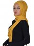 Tamara - Senapsgul Praktisk Bumull Hijab