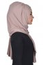 Tamara - Taupe Praktisk Bumull Hijab