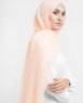 Tender Peach - Aprikos Poly Chiffon Hijab 5RA31b