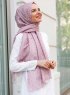 Tharaa - Rosa Mönstrad Hijab - Sal Evi