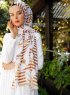 Ulima - Brun Mönstrad Hijab - Sal Evi
