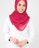 Virtual Pink - Fuschia Poly Chiffon Hijab 5RA49a
