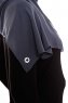 Yara - Antracit Praktisk One Piece Crepe Hijab