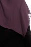 Yara - Lila Praktisk One Piece Crepe Hijab