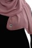 Yara - Rose Pink Praktisk One Piece Crepe Hijab