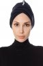 Yonca - Marinblå Turban