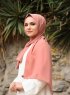 Zahra - Dusky Rose Crepe Hijab - Mirach