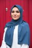 Zahra - Petrolgrön Crepe Hijab - Mirach