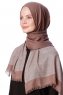 Zehab - Taupe Hijab - Özsoy
