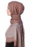 Zehab - Taupe Hijab - Özsoy