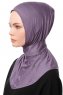 Zeliha - Lila Praktisk Viskos Hijab