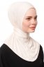 Zeliha - Ljus Beige Praktisk Viskos Hijab