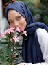 Malika - Marinblå Hijab - Sal Evi