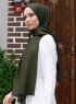 Zaina - Mörkgrön Hijab - Sal Evi