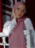 Zaina - Mörkrosa Hijab - Sal Evi