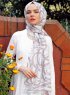 Zuleika - Brun Mönstrad Hijab - Sal Evi