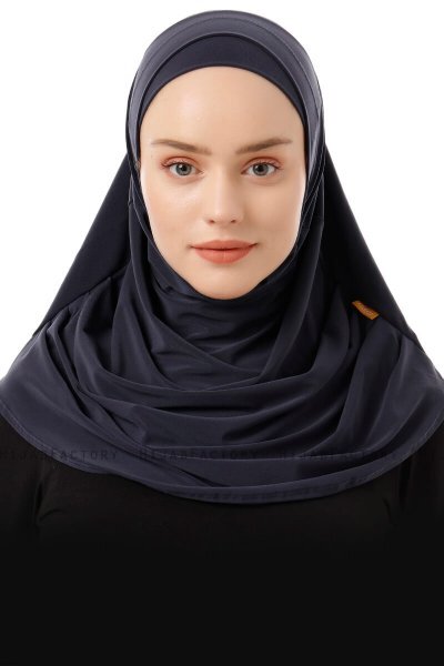 Esma - Antracit Amira Hijab - Firdevs