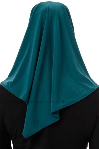Esma - Mörkgrön Amira Hijab - Firdevs