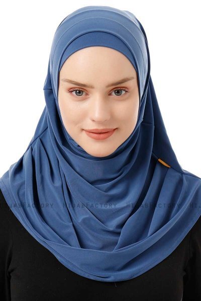 Esma - Denim Amira Hijab - Firdevs