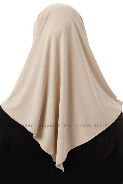 Esma - Ljus Beige Amira Hijab - Firdevs