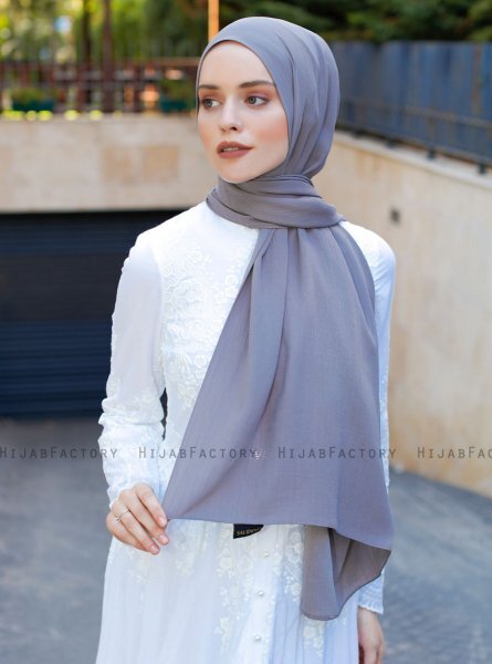 Emira - Grå Hijab - Sal Evi