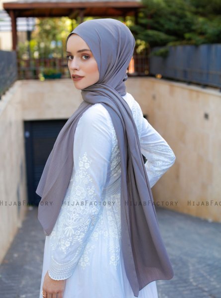 Emira - Grå Hijab - Sal Evi