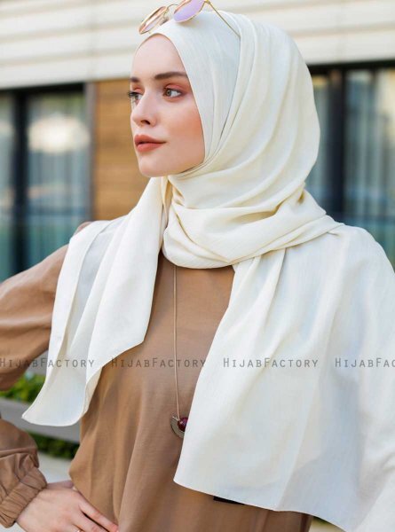 Emira - Creme Hijab - Sal Evi